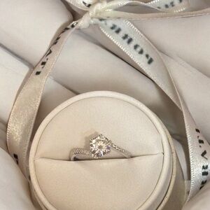 1 CTW Moissanite Ring